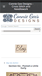 Mobile Screenshot of conniegeedesigns.com